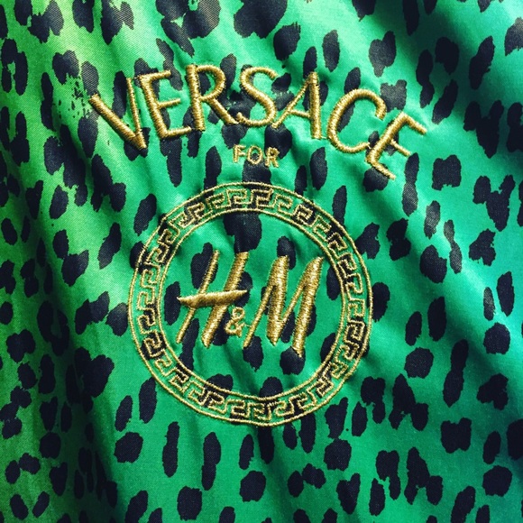 Versace x HM bomber jacket